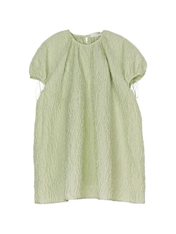 cecilie bahnsen green dress Cecilie Bahnsen Green Kelly Midi Dress Cecilie Bahnsen