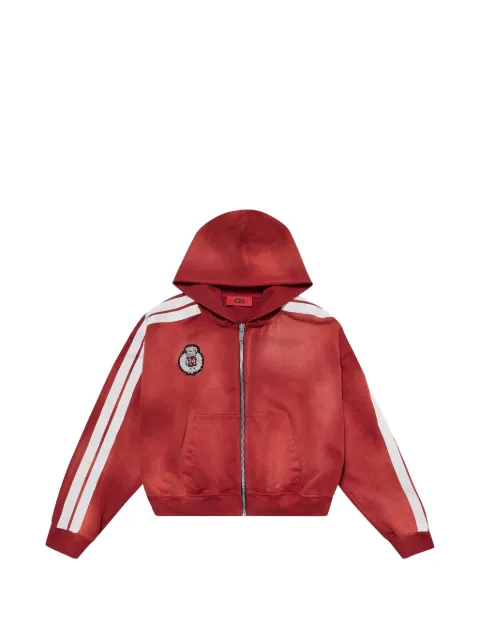 424 Academy zip-up hoodie