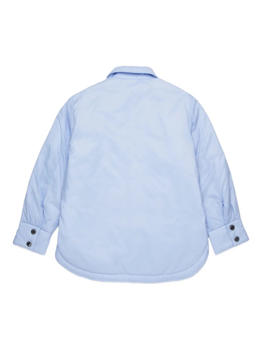 MAX&Co. Kids Gewatteerd jack met logoprint Blauw