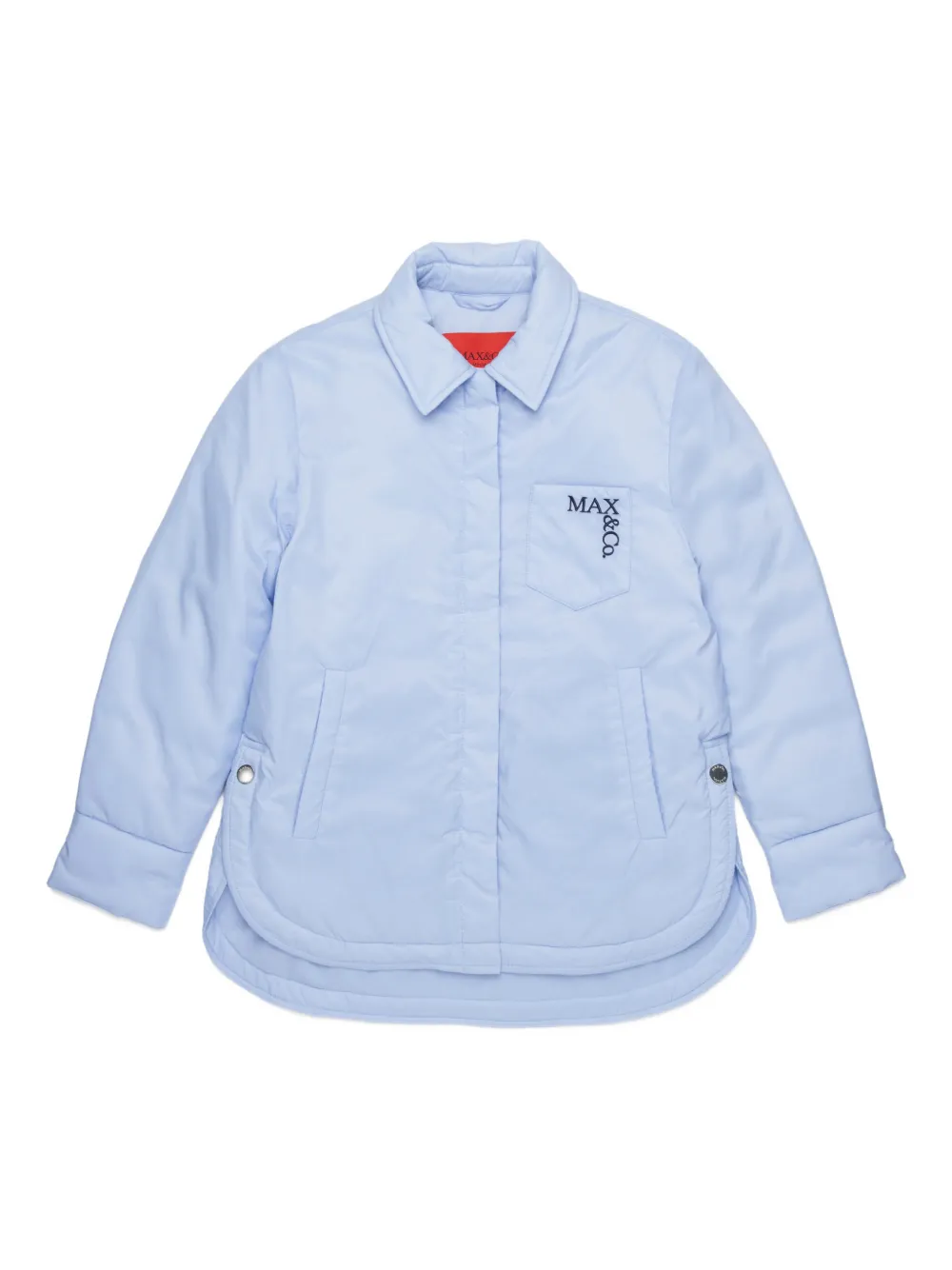 MAX&Co. Kids Piumino con logo - Blu
