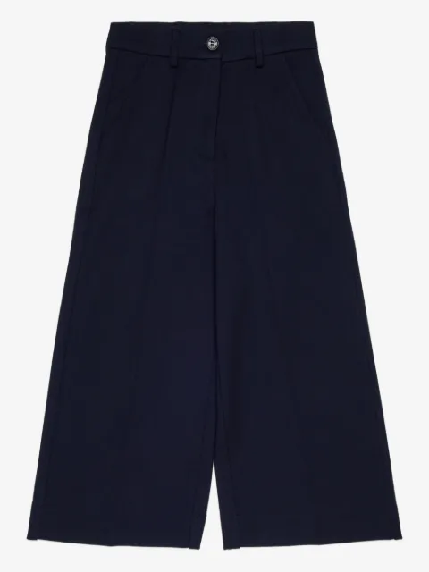 MAX&Co. Kids pantalon ample à patch logo