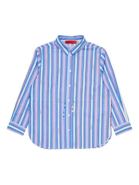 MAX&Co. Kids striped logo shirt