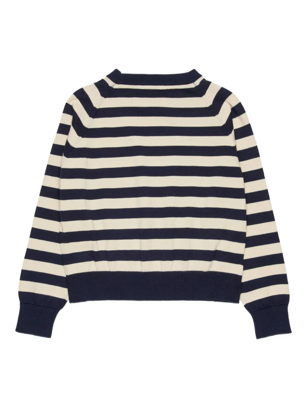  Max&co. Kids Pull Rayé à Logo - Bleu 