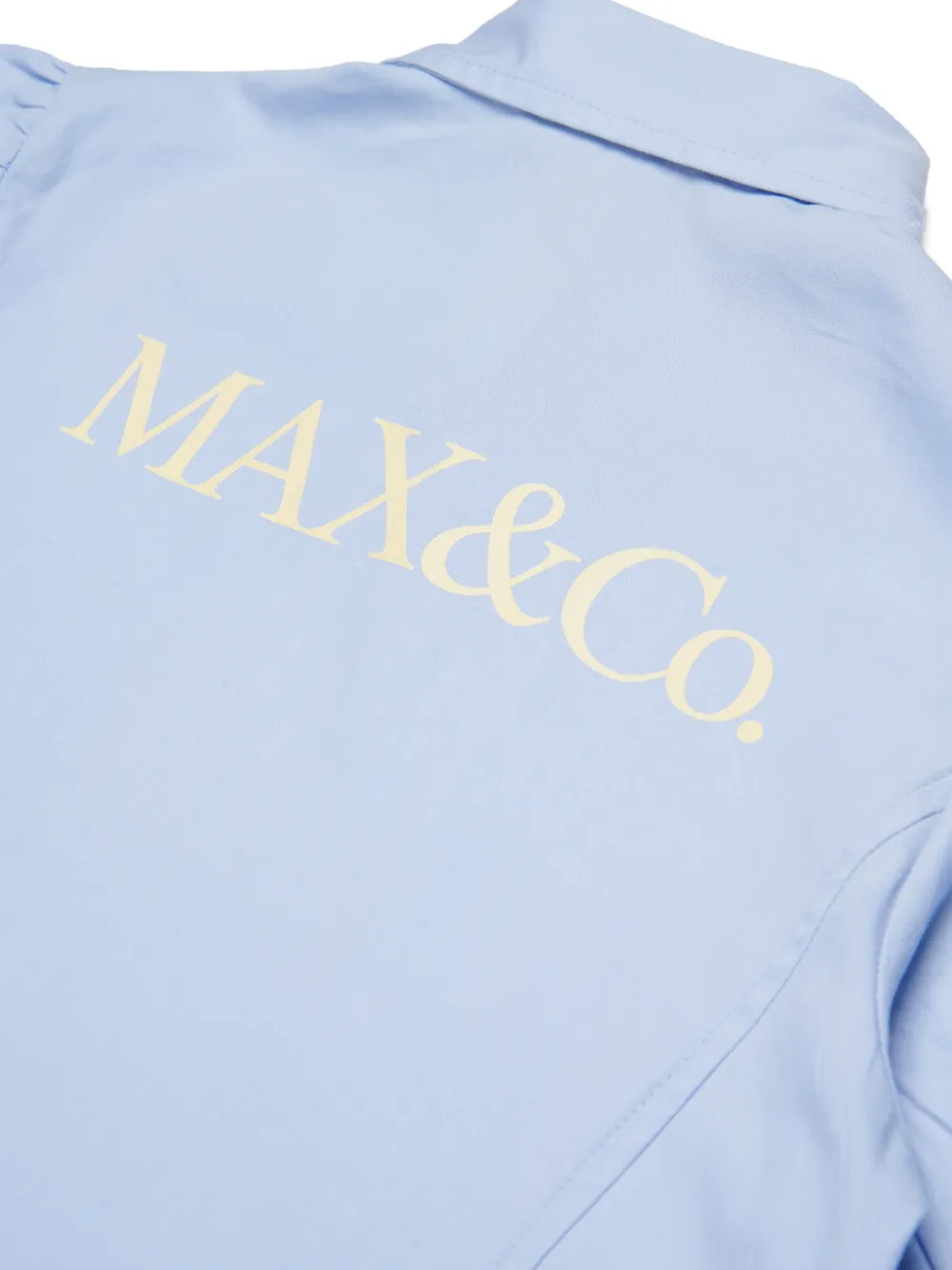 MAX&Co. Kids Shirt met logo Blauw