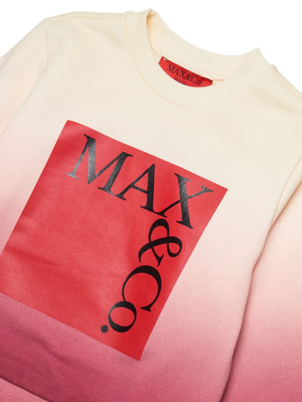 X Pietro Terzini Gradient Logo Crew-Neck Sweatshirt