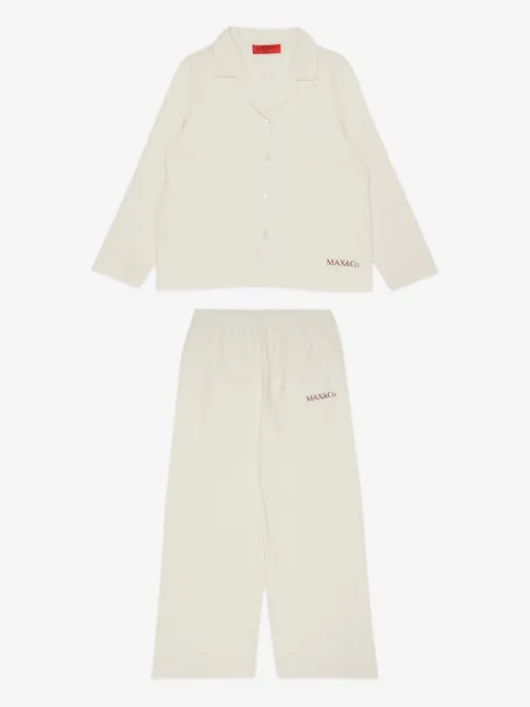 MAX&Co. Kids pijama con letras del logo