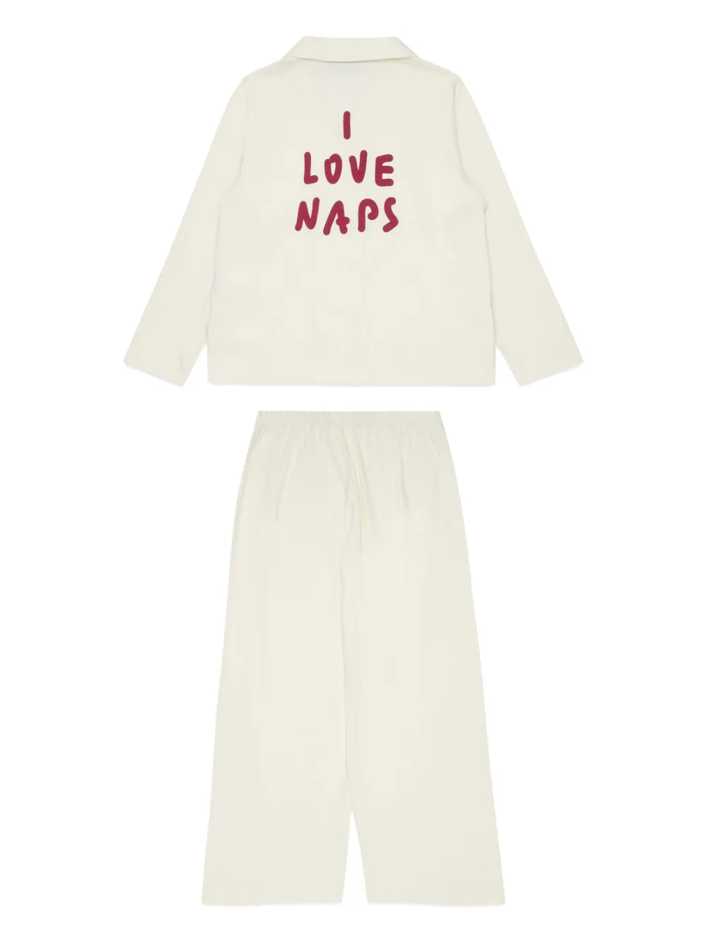  Max&co. Kids Logo-lettering Pajamas - White 