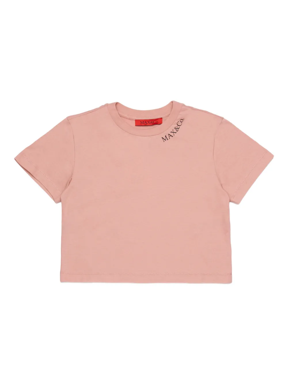 MAX&Co. Kids logo T-shirt - Rosa