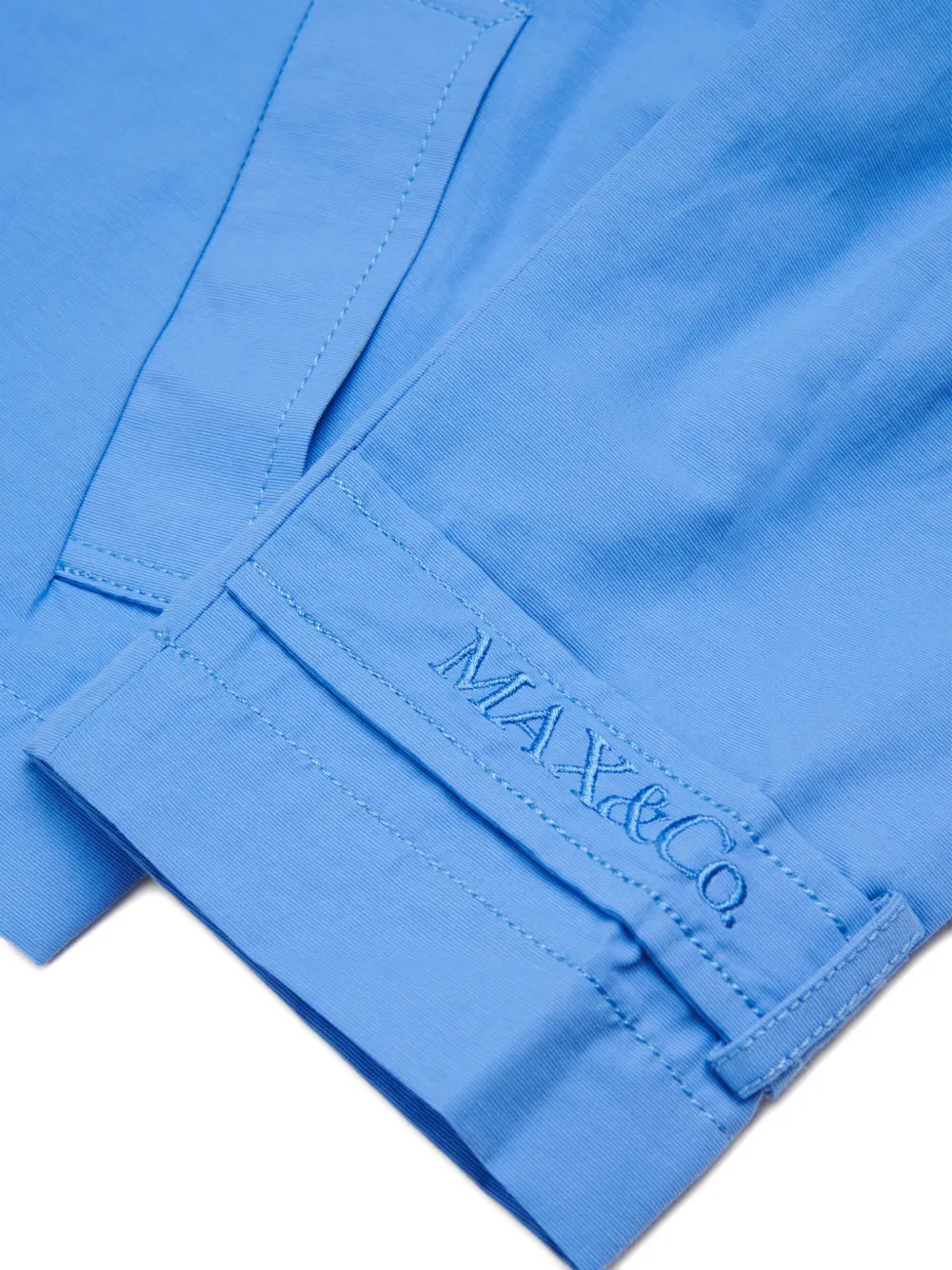 MAX&Co. Kids Jack met dubbele rij knopen en logo Blauw
