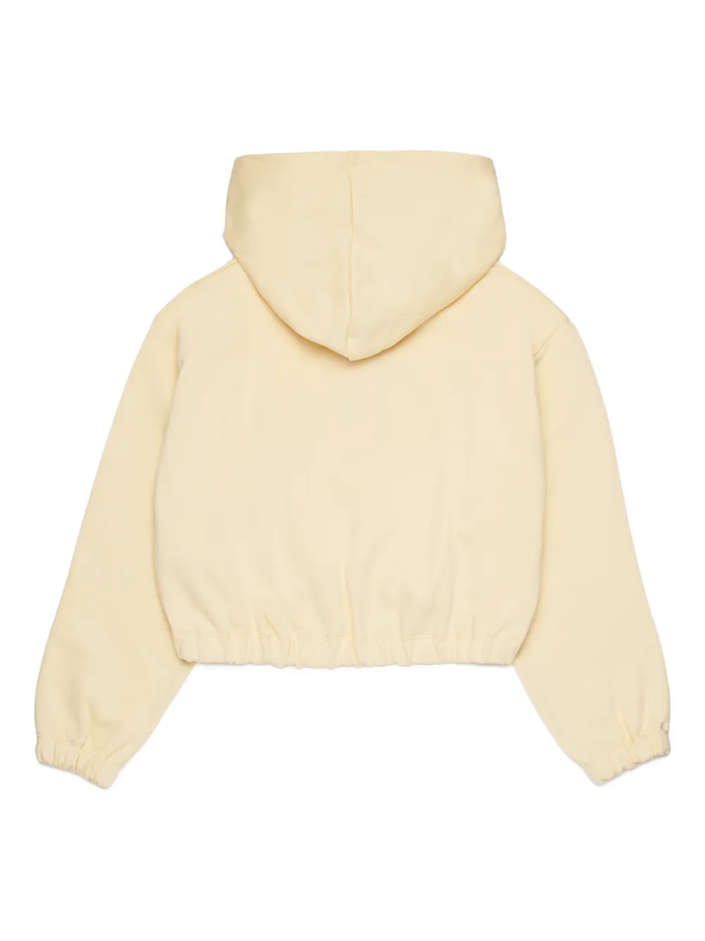  Max&co. Kids Logo Cropped Hoodie - Neutrals 