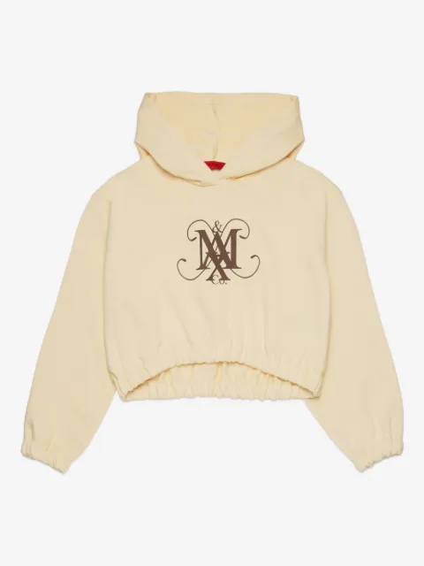 MAX&Co. Kids Cropped-Hoodie mit Logo