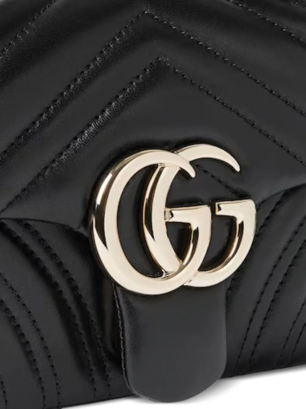 Gucci GG Marmont kleine schoudertas Zwart
