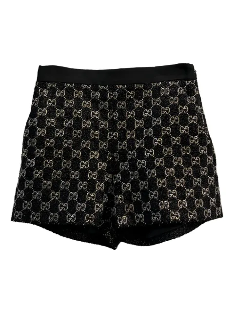 Gucci logo-pattern mini shorts 