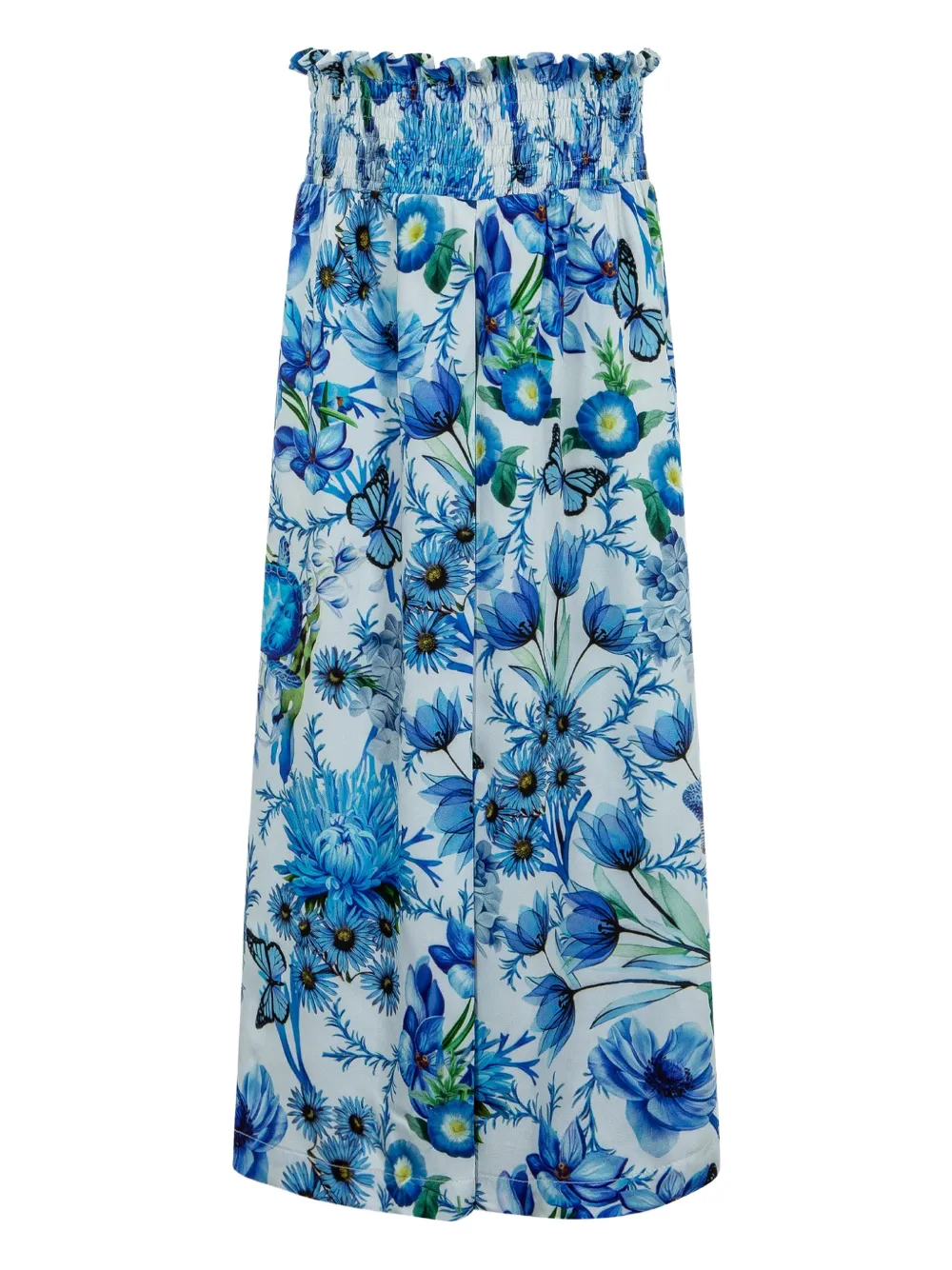 X Mary Katrantzou Ruffled Floral Trousers Set