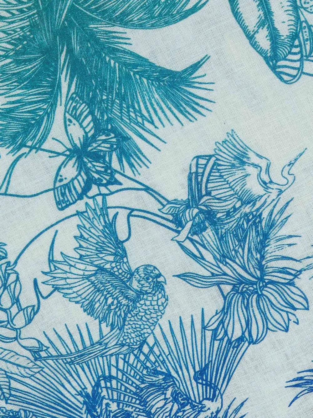 Lapin House x Mary Katrantzou shirt met bloemknoop Wit
