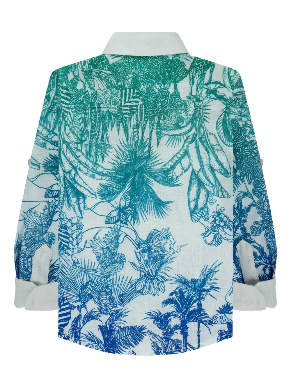 Lapin House x Mary Katrantzou shirt met bloemknoop Wit