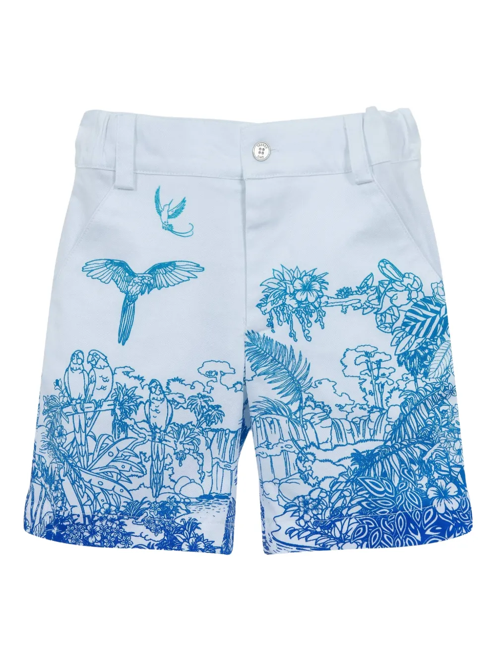 Lapin House x Mary Katrantzou Shorts con stampa - Bianco