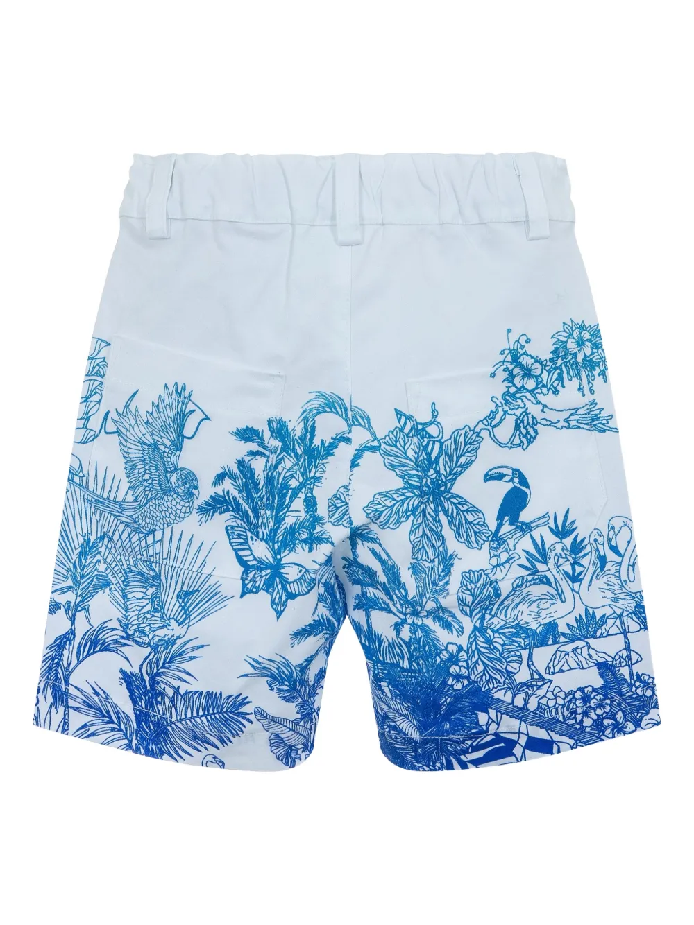 Lapin House x Mary Katrantzou shorts met print Wit