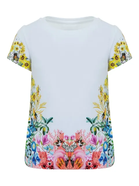 Lapin House playera con estampado floral en colaboración con Mary Katrantzou