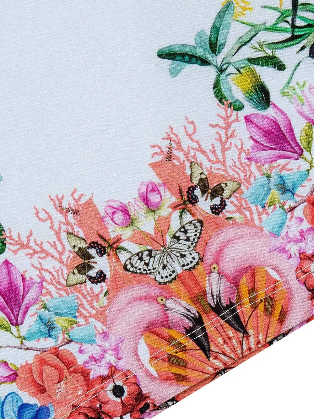 Lapin House x Mary Katrantzou T-shirt met bloemenprint Wit