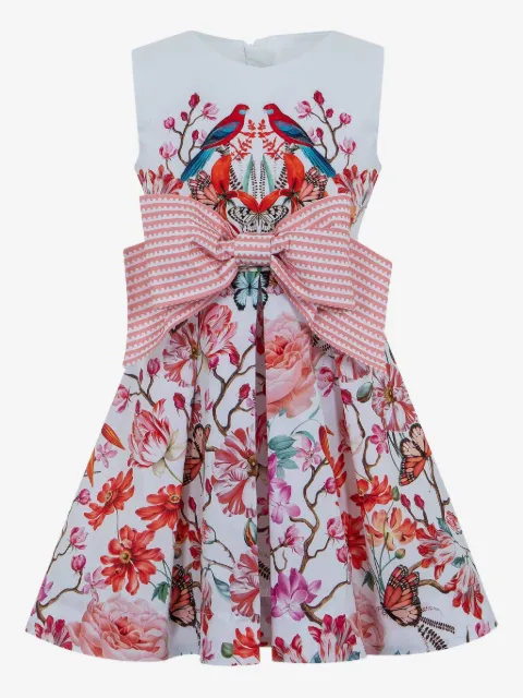 Lapin House vestido con estampado floral en colaboración con Mary Katrantzou