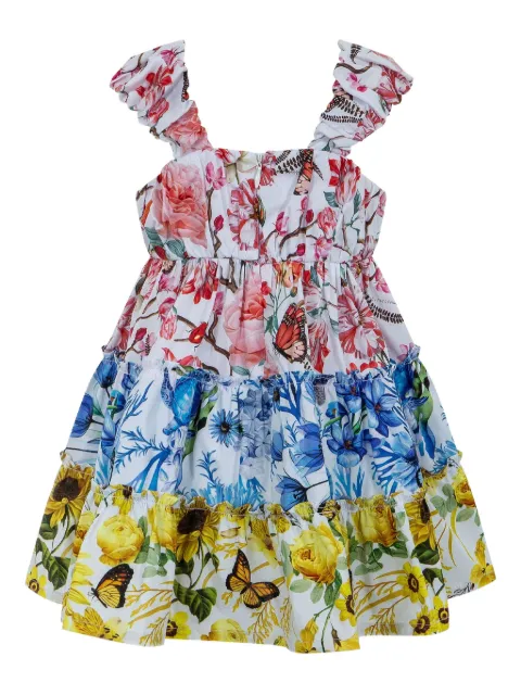 Lapin House x Mary Katrantzou floral ruffled dress