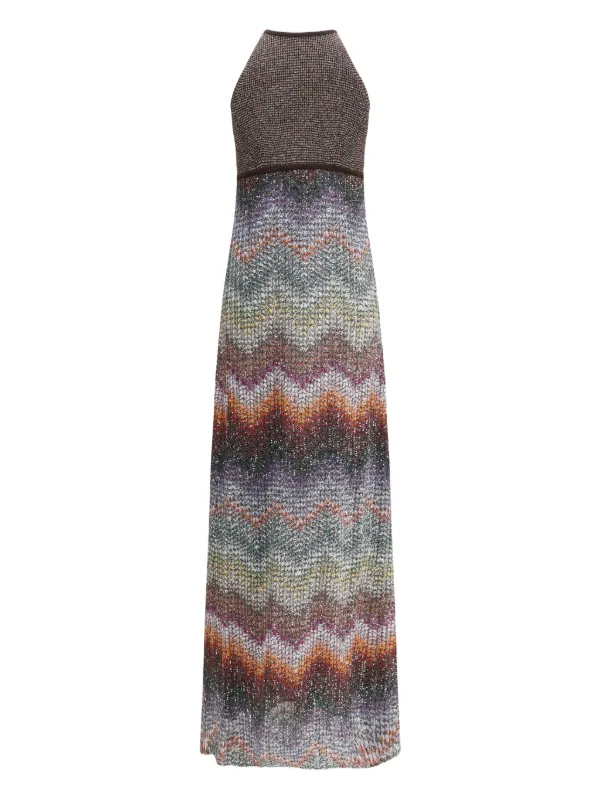 missoni zig zag maxi dress Missoni ZigZag Maxi Dress by Missoni