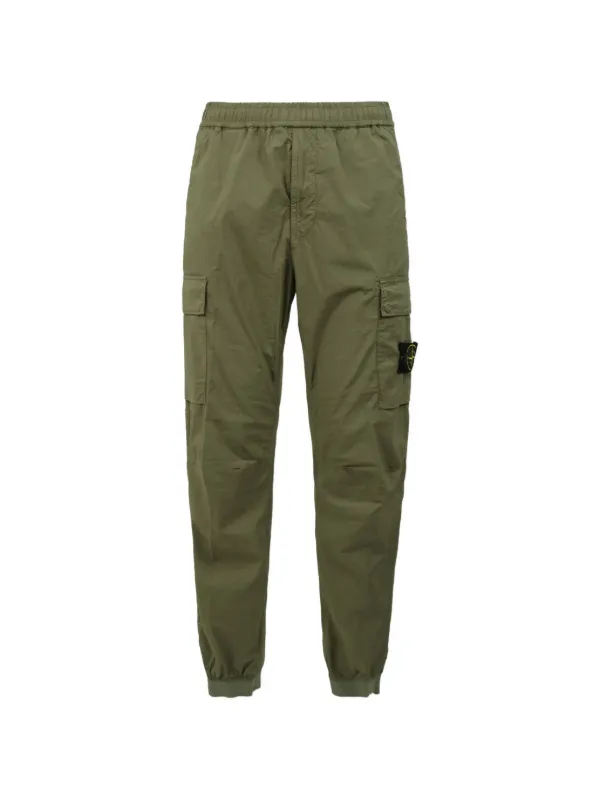 Stone Island Paracadute Cargo Pants in Green