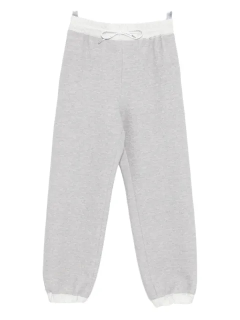 sacai contrast-colour trousers