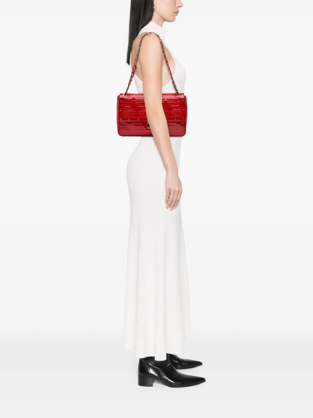 Versace Pre-Owned 1990 Patent Couture shoulder bag | Pre-Owned | Image 2