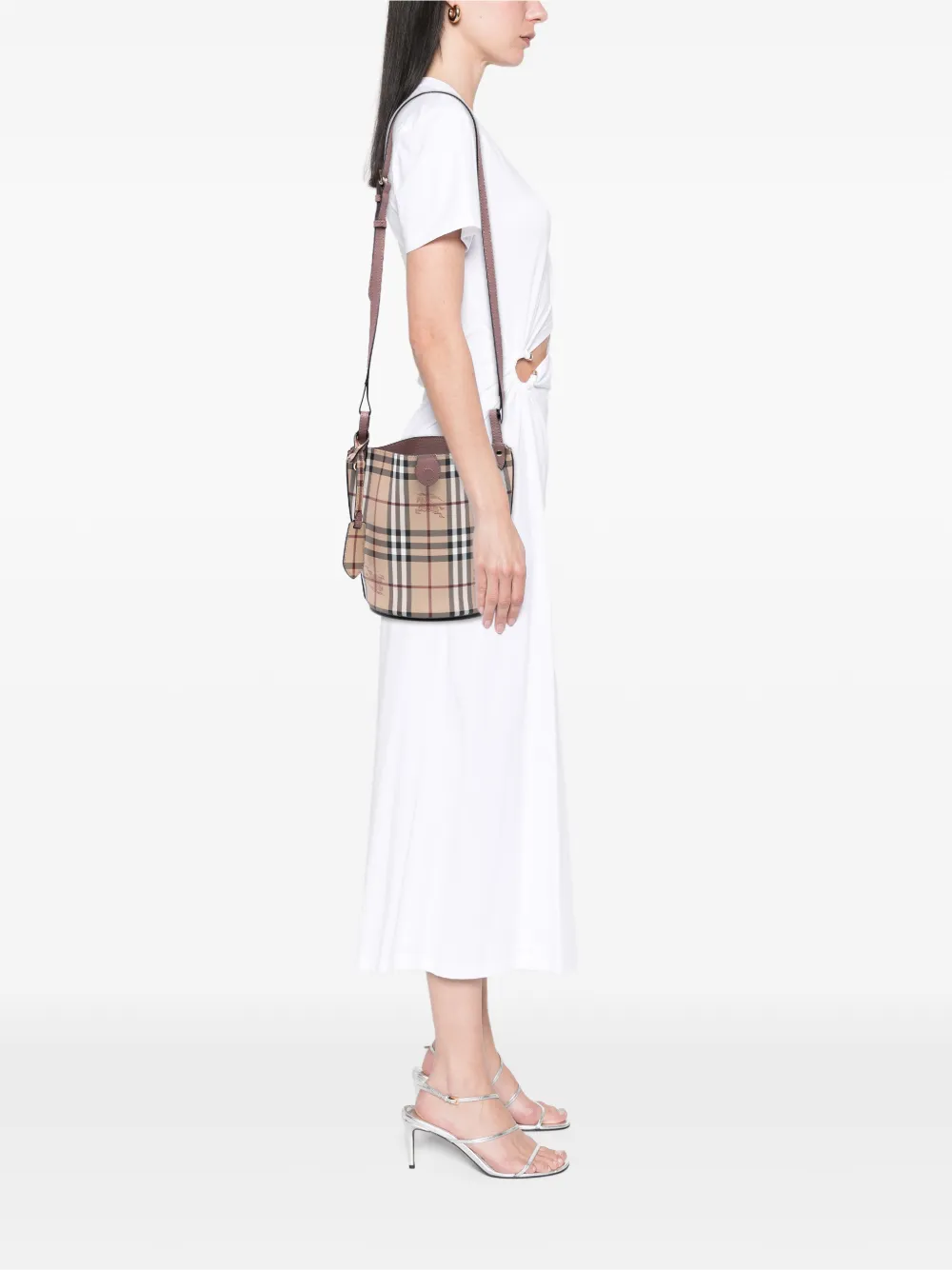 Burberry Pre-Owned tote de lona Haymarket Check  2000-2017 | Estilos de archivo | Image 2