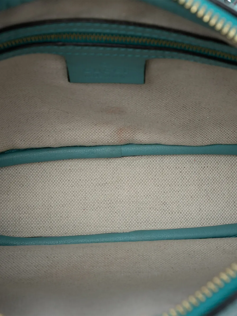 2016-2025 Gg Star Embossed Leather Crossbody Bag