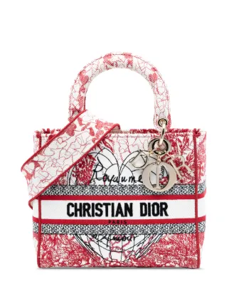 Christian Dior Pre-Owned 2021 DiorAmour ミディアム エンブロイ