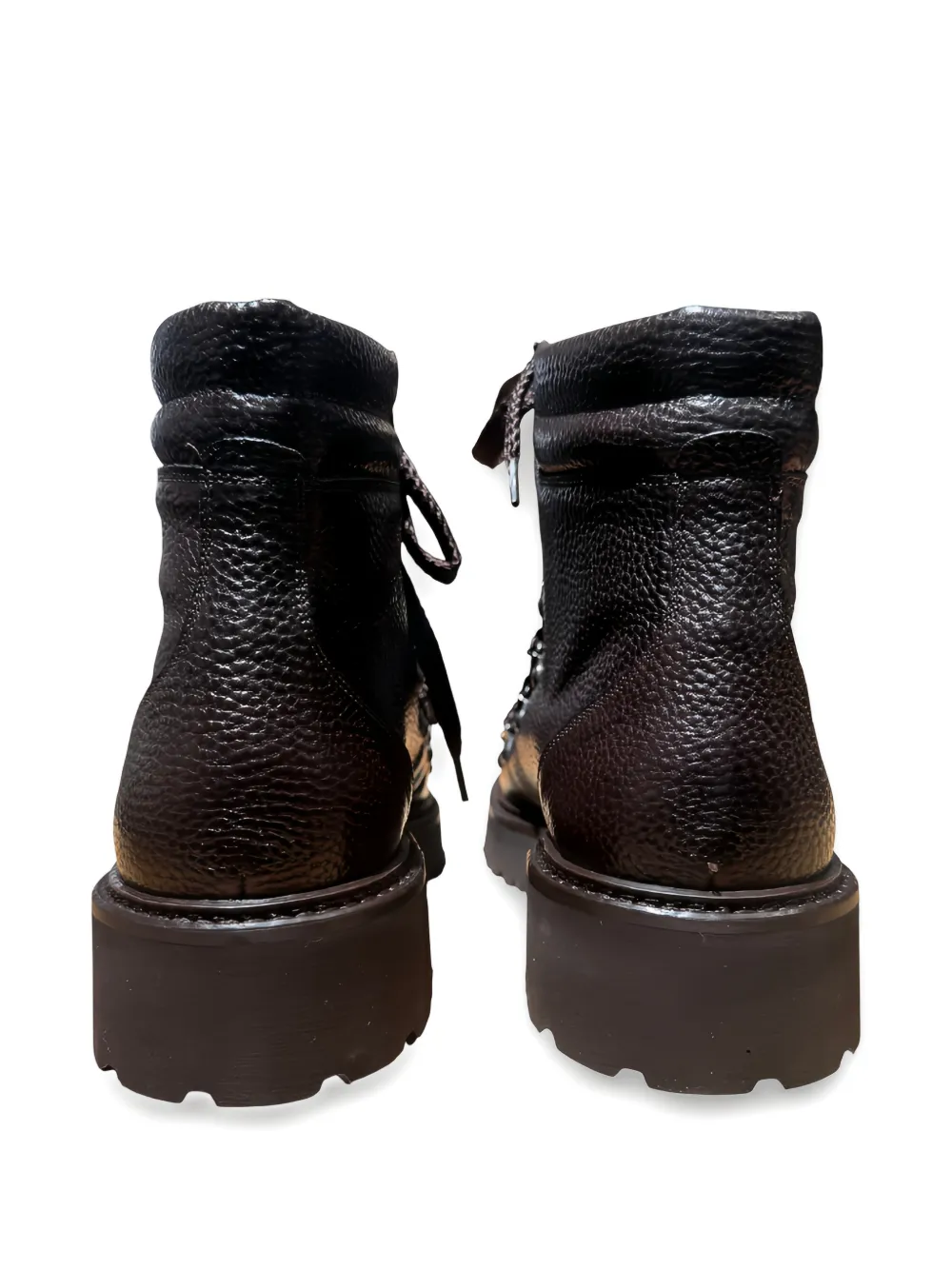 CALCE Leren wandellaarzen Bruin