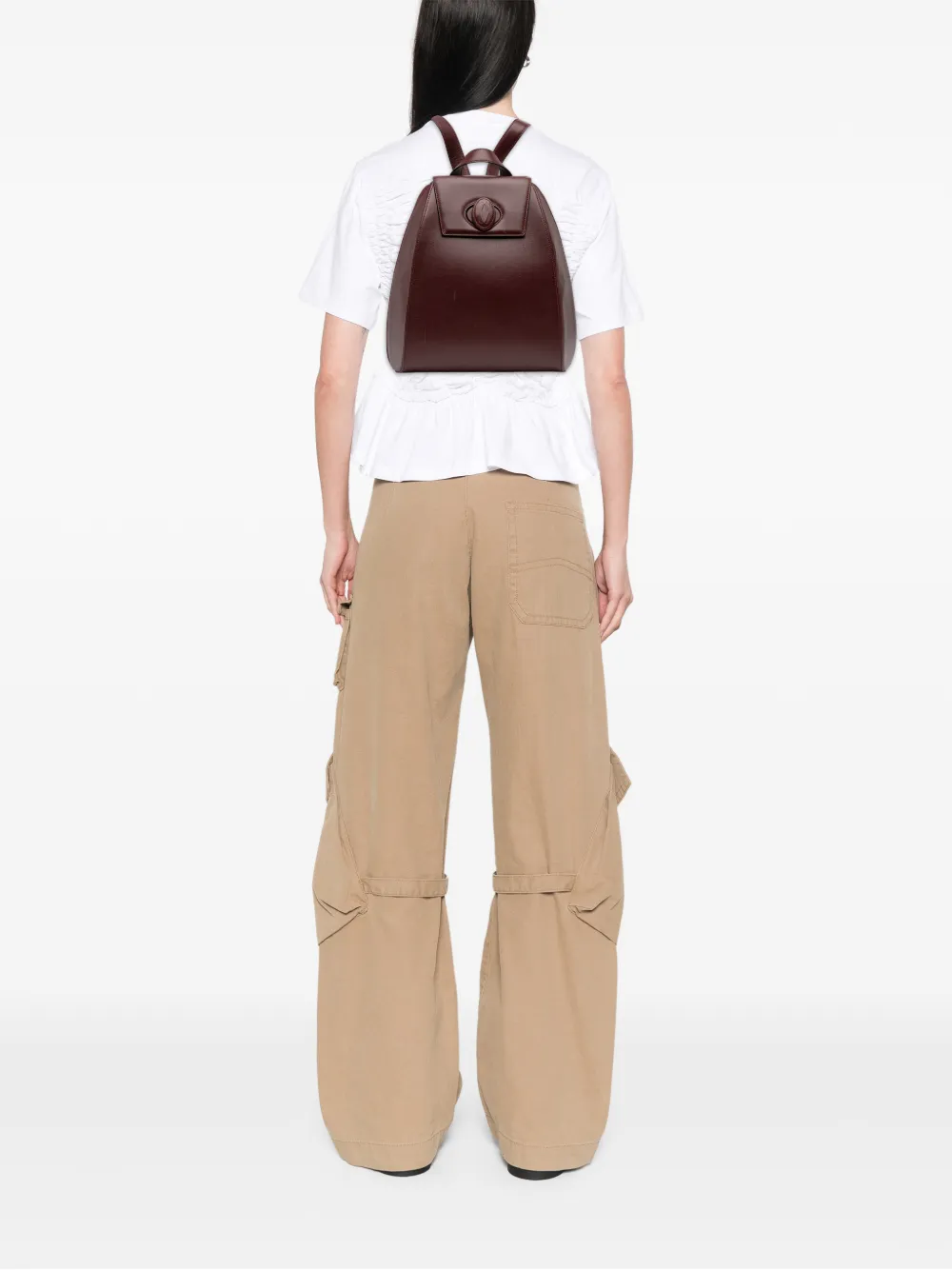 Cartier 1980-2000 Leather Must De Cartier backpack | Pre-Owned | Image 2