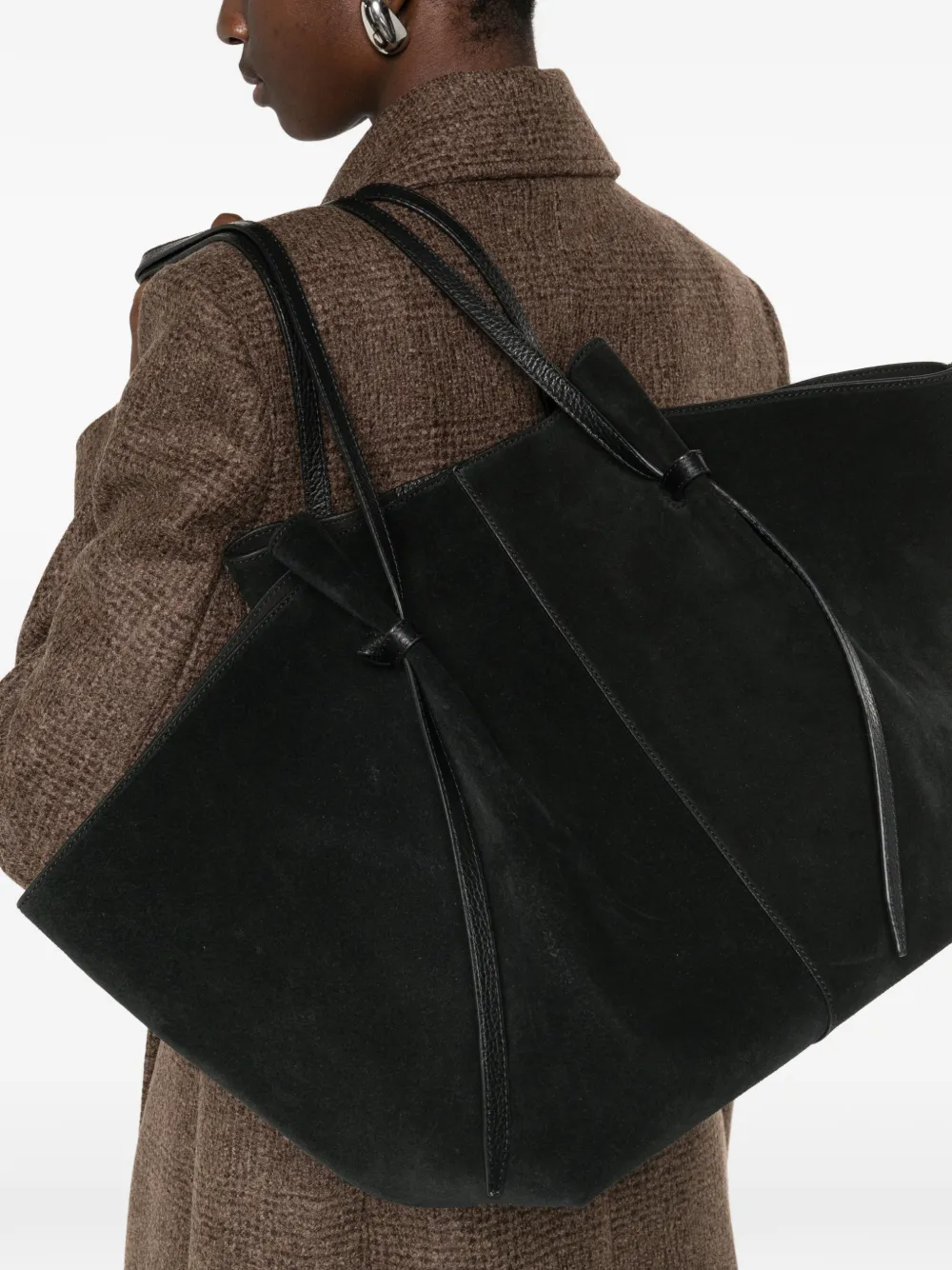 Yuzefi XL Mochi shoulder bag - Zwart