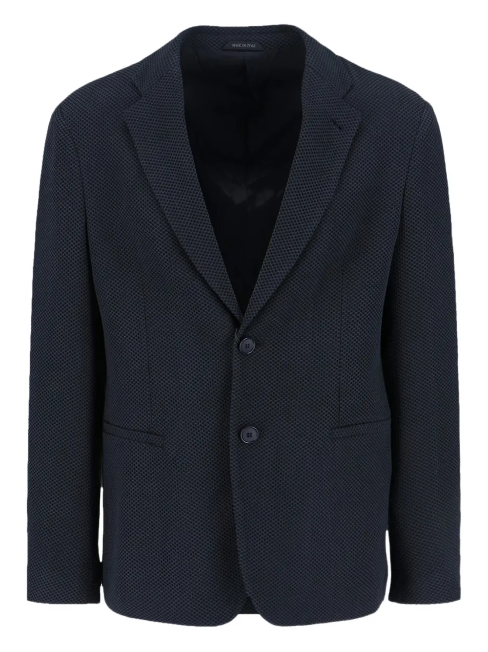 Giorgio Armani single-breasted blazer | Blue | Image 1