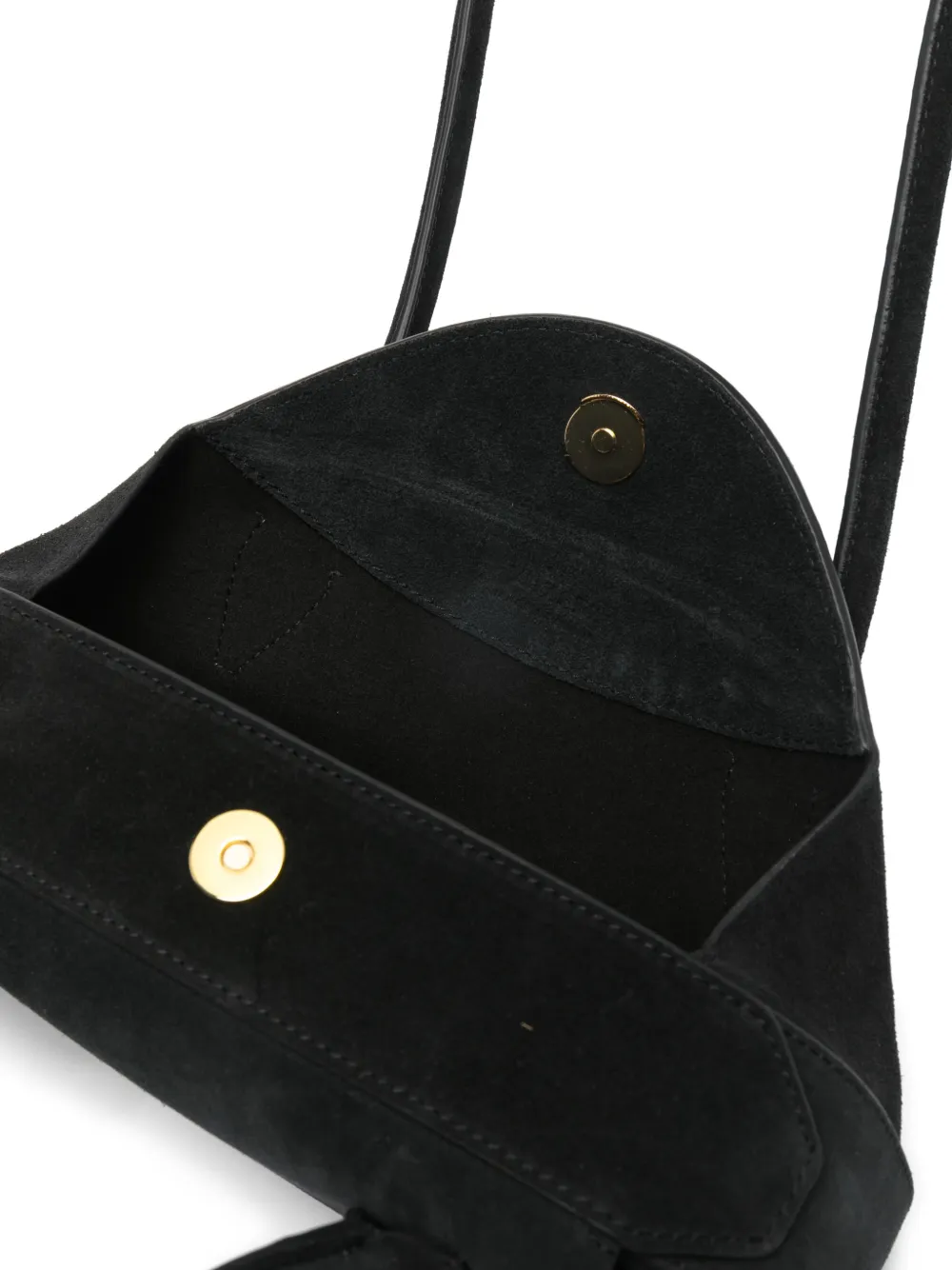 Mini Oyster Suede Tote Bag