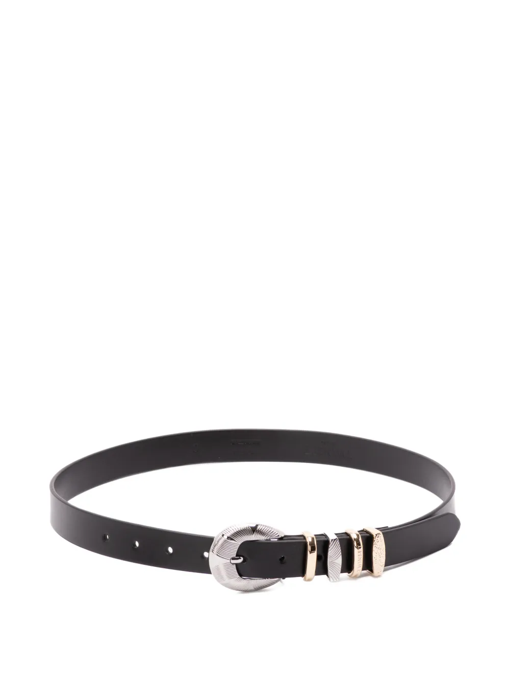 TWINSET buckle belt - Nero