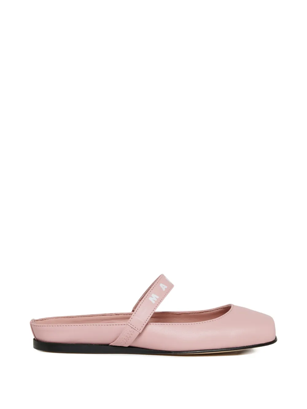 Marni Kids Ballerina's met logoband Roze