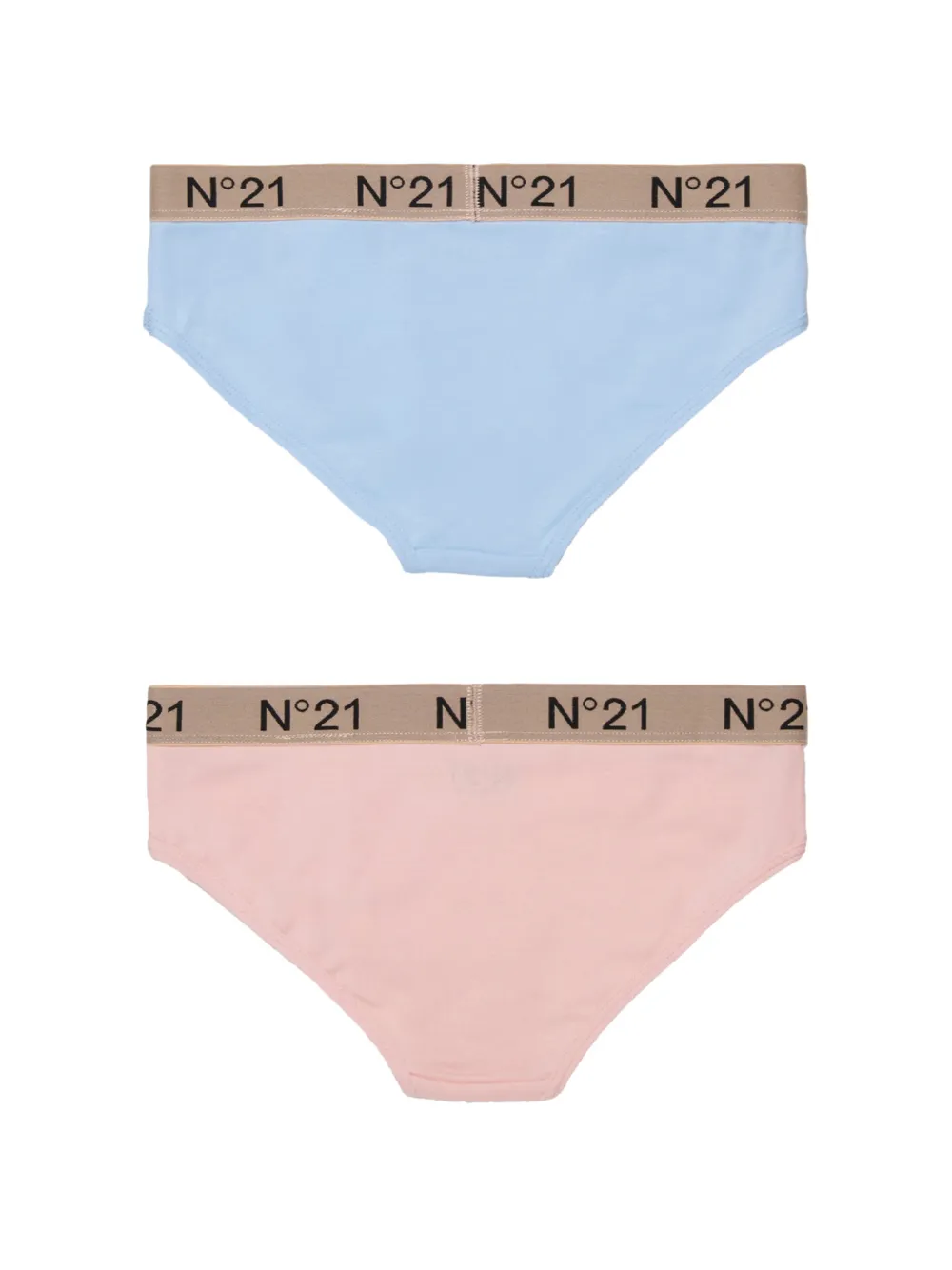 Elasticated Logo-Waistband Briefs (Set Of Two)