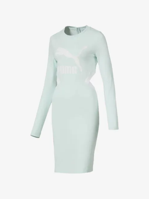 PUMA long-sleeve midi dress