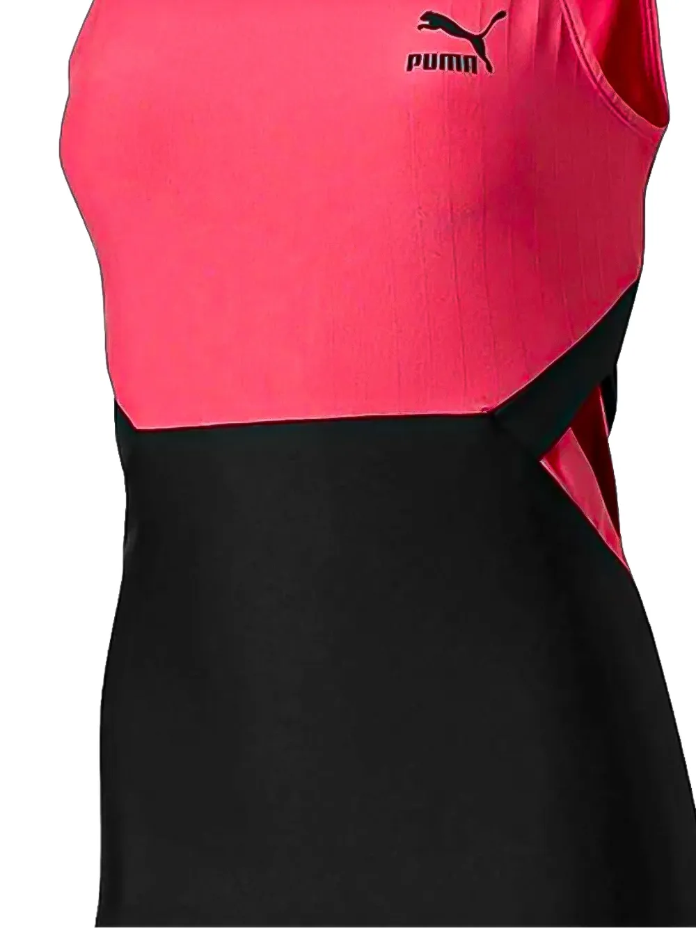 logo-detail sleeveless dress