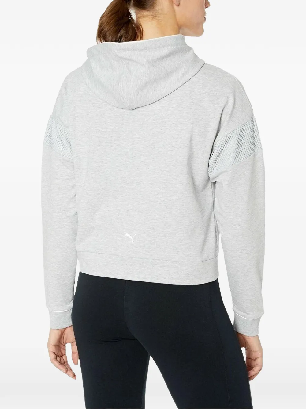 PUMA Hoodie met trekkoord Grijs