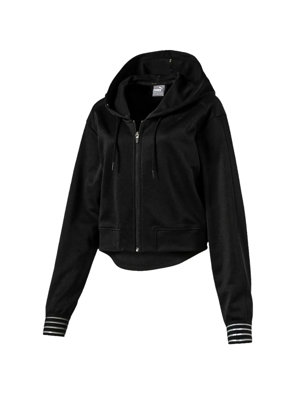 PUMA Felpa Fusion con zip - Nero