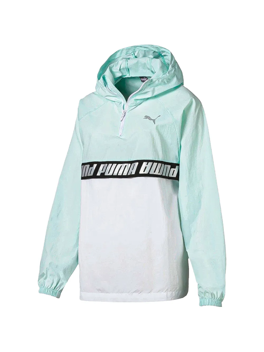 PUMA Giacca a vento con zip - Bianco