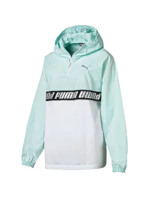 Adidas x Sporty ＆ Rich ストライプ ウインドブレーカー | グリーン