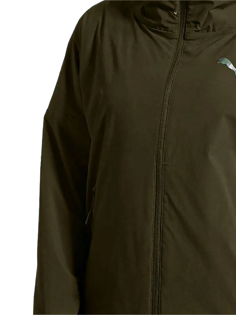  Puma Logo-detail Jacket - Green 