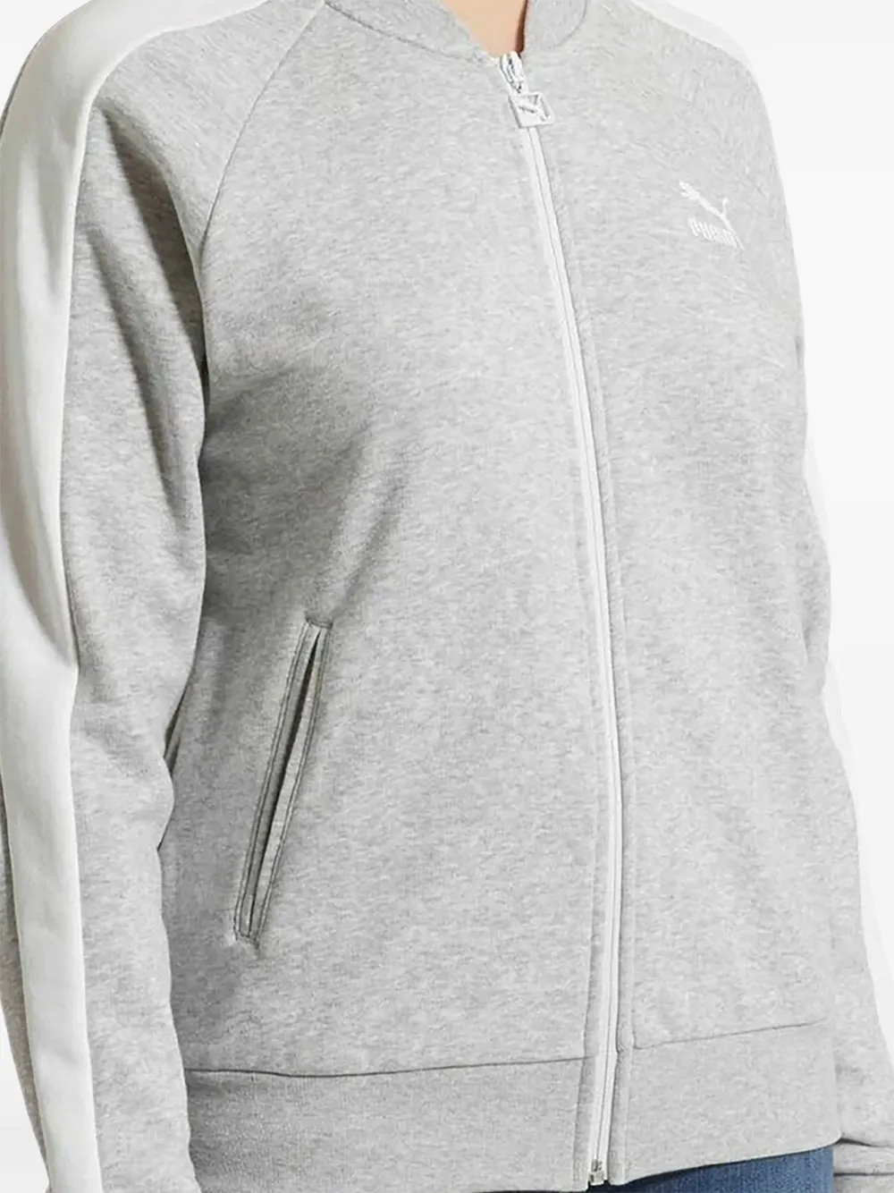  Puma Logo-detail Sweatshirt - Grey 