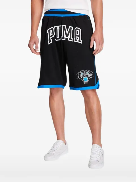 PUMA logo track shorts
